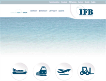 Tablet Screenshot of ifbhamburg.de